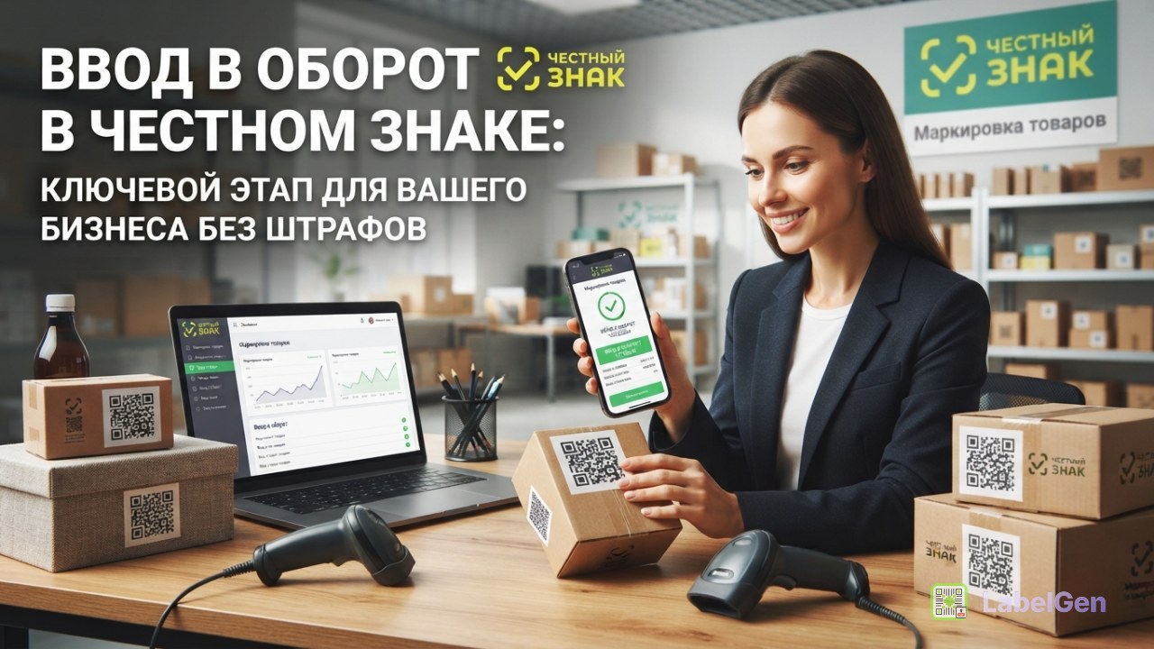 Ввод в оборот в Честном ЗНАКе: ключевой этап для вашего бизнеса без штрафов