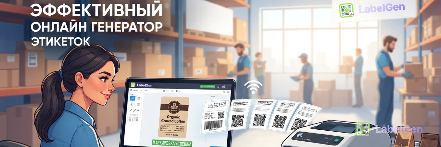 Эффективный генератор этикеток онлайн: ключ к быстрой и безошибочной маркировке товаров