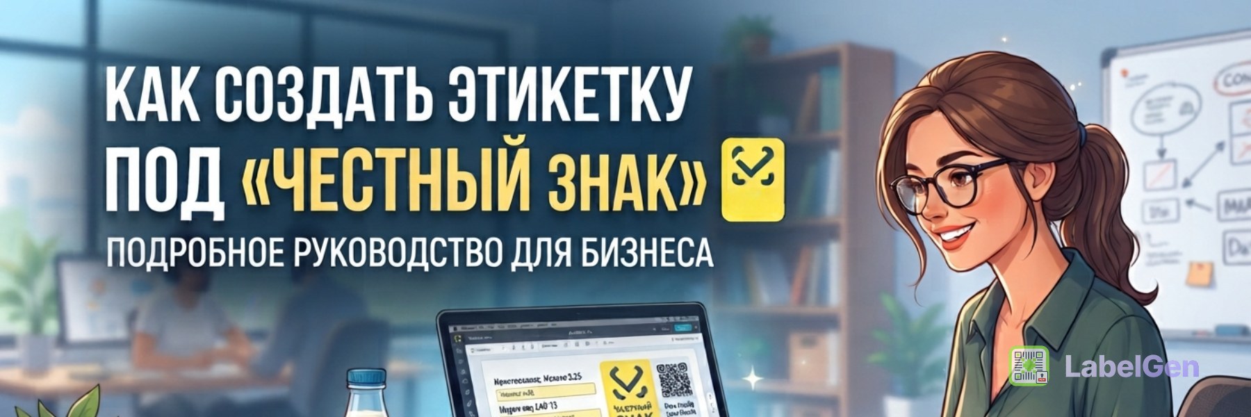 Как создать этикетку бесплатно онлайн: подробное руководство для бизнеса под «Честный знак»
